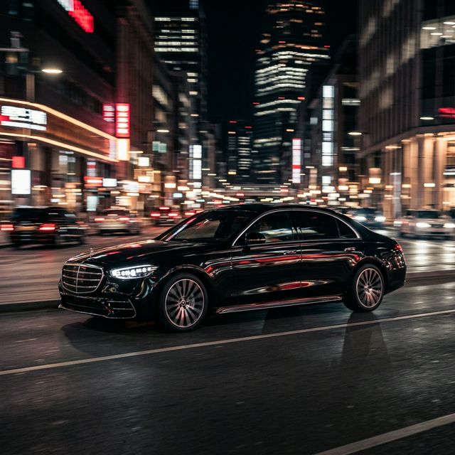 Chauffeur Service NYC fleet — Mercedes S-Class